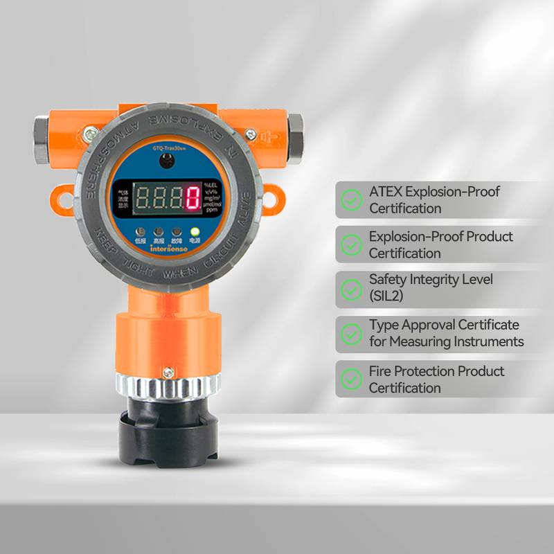 GTQ-Trax30 Gas Detector 30-Point Sensor Analyzers for Liquefied & Combustible Gases Multi-Parameter Gas Analyzers